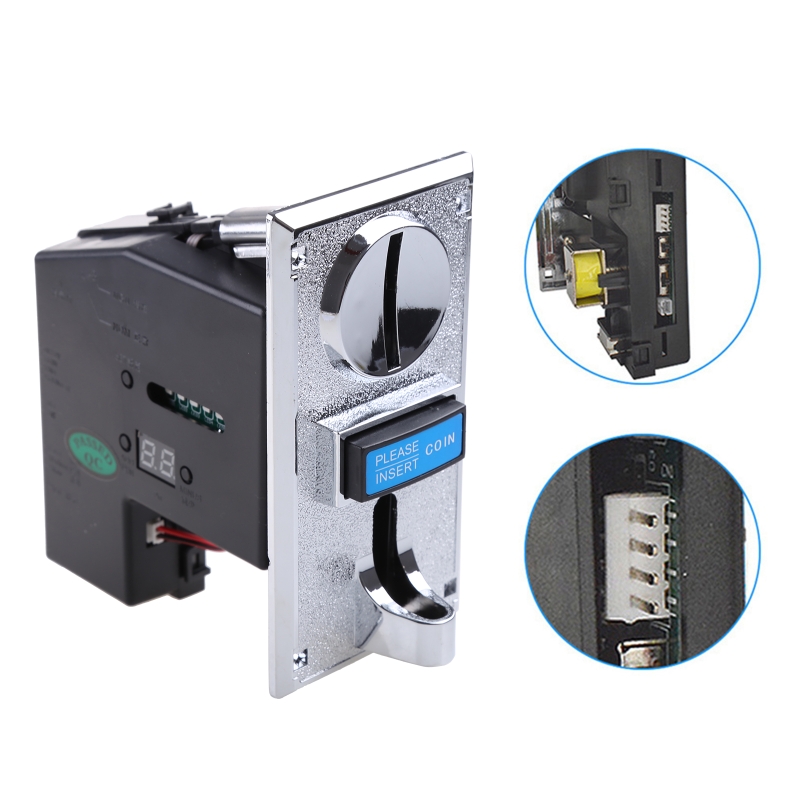 Arcade Games And Vending - Ranura Selector aceptadores monedas múltiples para