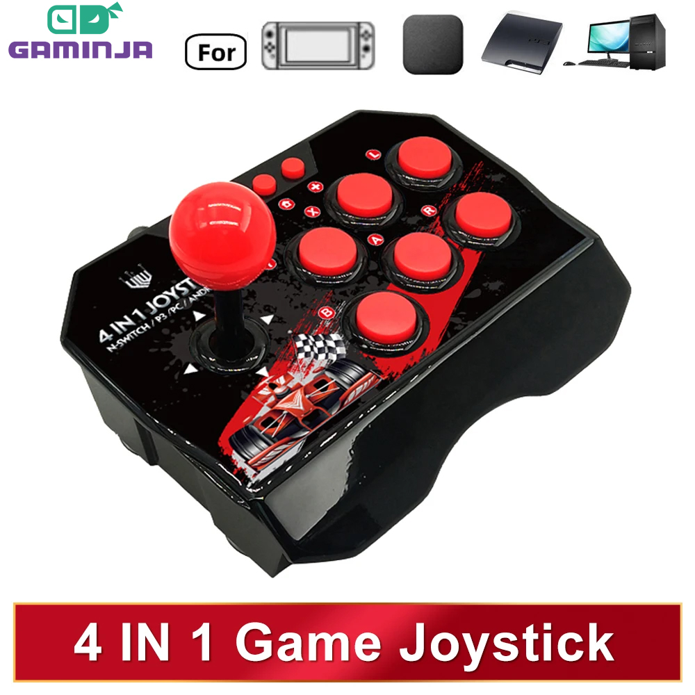 GAMINJA-Joystick de juego 4 en - Arcade Vibes reseña y precio